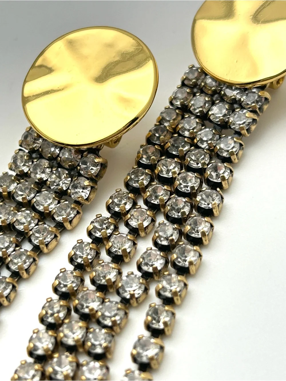 J. Crew Gold Disc Necklace